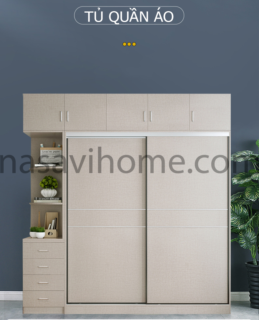 tủ áo hiện đại sang trọng
