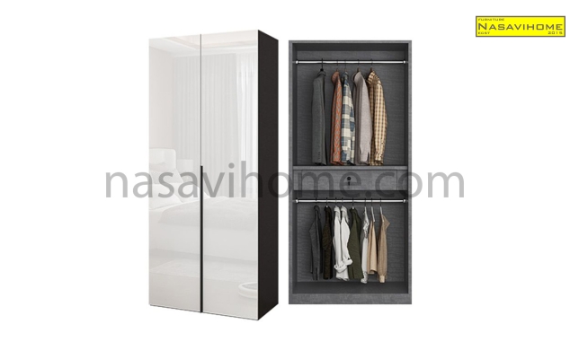 Tủ quần áo gỗ Acrylic An Cường NSVTA-0003