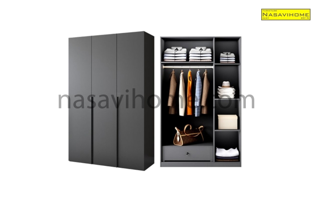 Tủ quần áo gỗ Melamine An Cường NSVTA-0004
