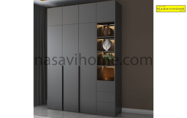 Tủ quần áo gỗ Melamine An Cường NSVTA-0004