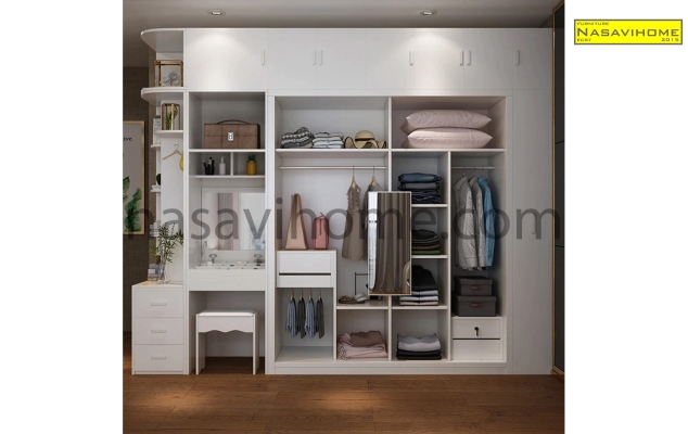 Tủ quần áo gỗ Melamine An Cường NSVTA-0006