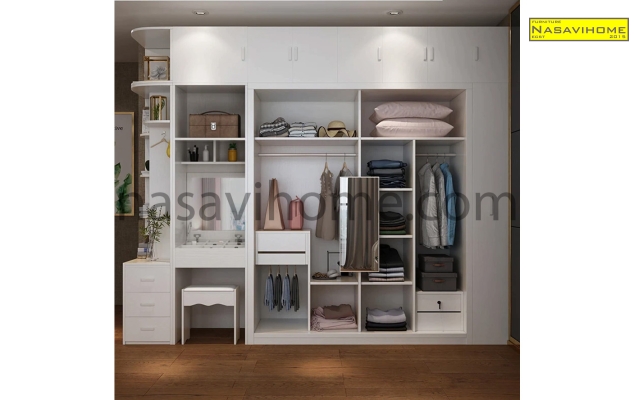 Tủ quần áo gỗ Melamine An Cường NSVTA-0006