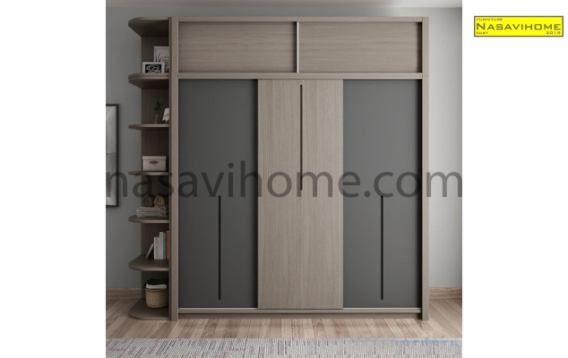 Tủ quần áo gỗ Melamine An Cường NSVTA-0008