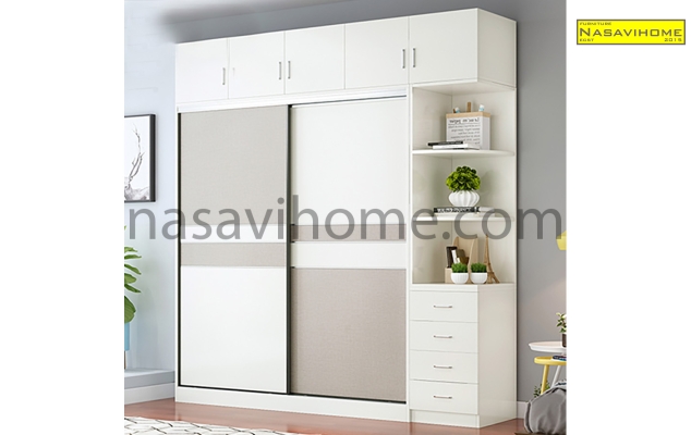 Tủ quần áo gỗ melamine An Cường NSVTA-0010