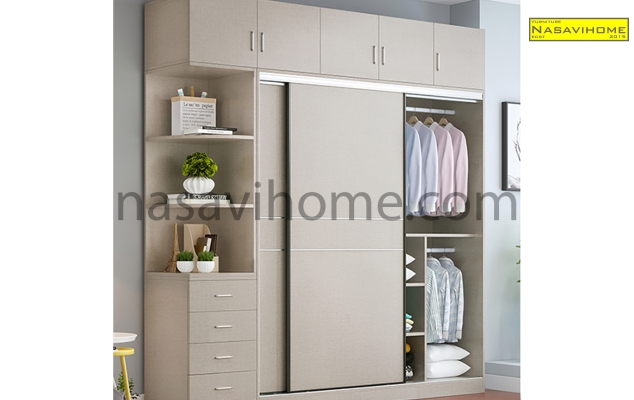 Tủ quần áo gỗ melamine An Cường NSVTA-0010