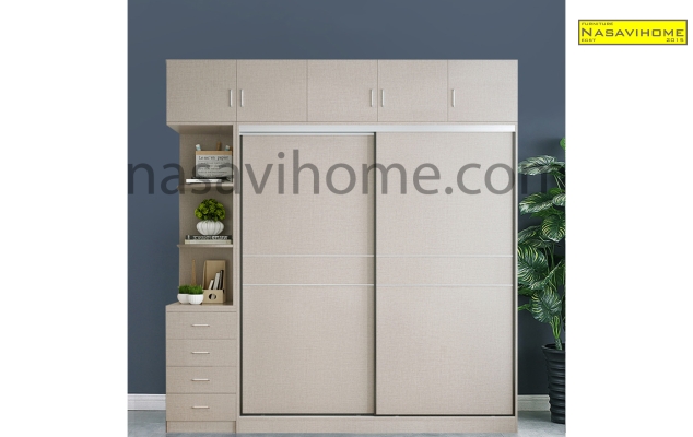Tủ quần áo gỗ melamine An Cường NSVTA-0010