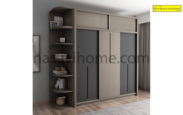Tủ quần áo gỗ Melamine An Cường NSVTA-0008