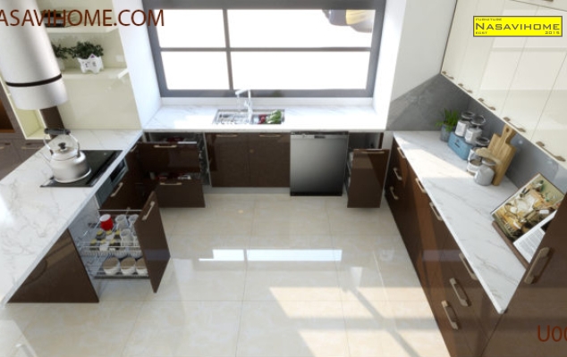 Tủ Bếp TBU003